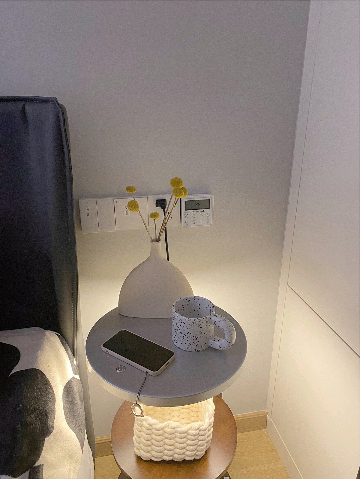 Mard Wood Contemporary Floor Lamp
