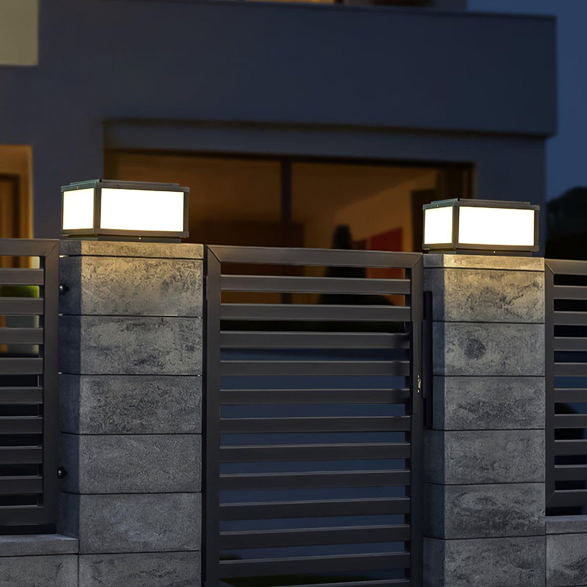 Kavi Steel Contemporary Table Lamp