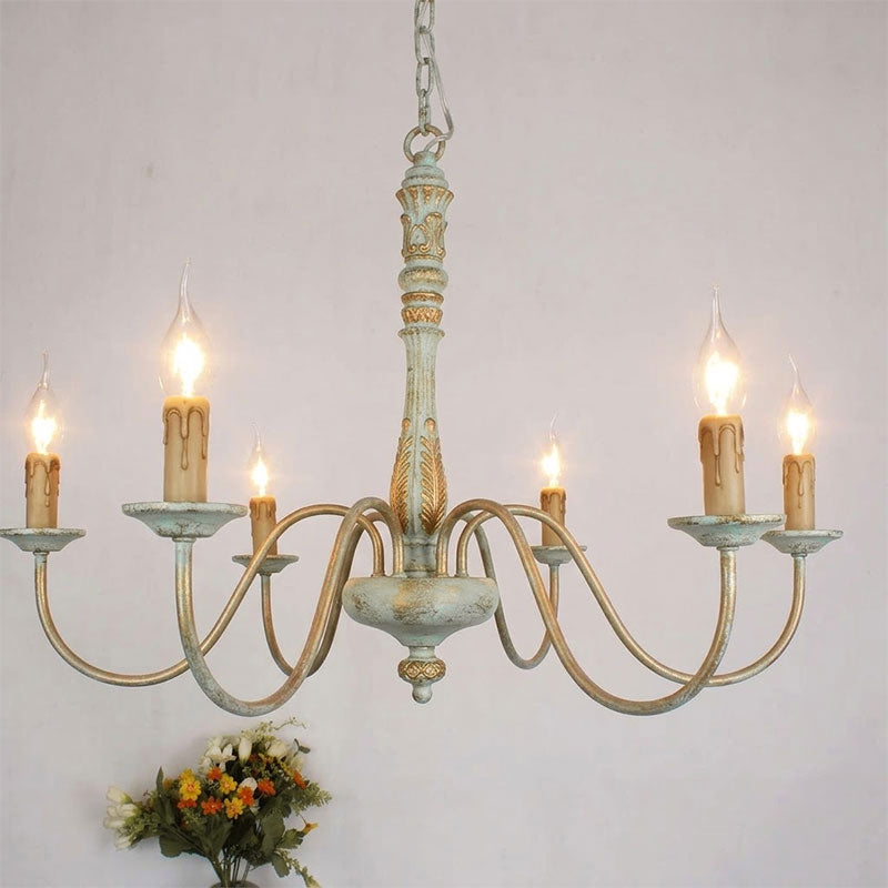 Dumio Wood Chandelier