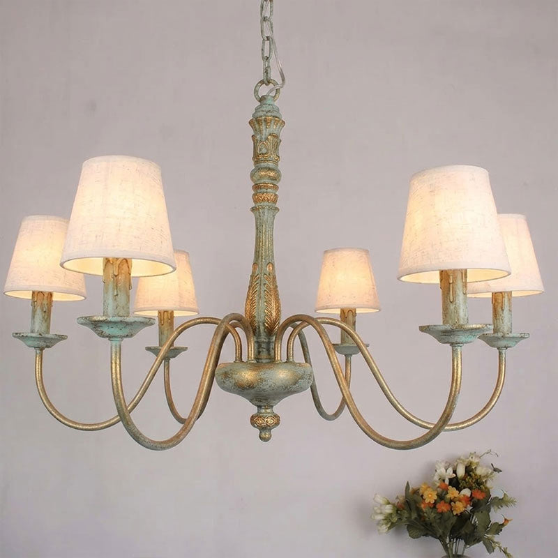 Dumio Wood Chandelier