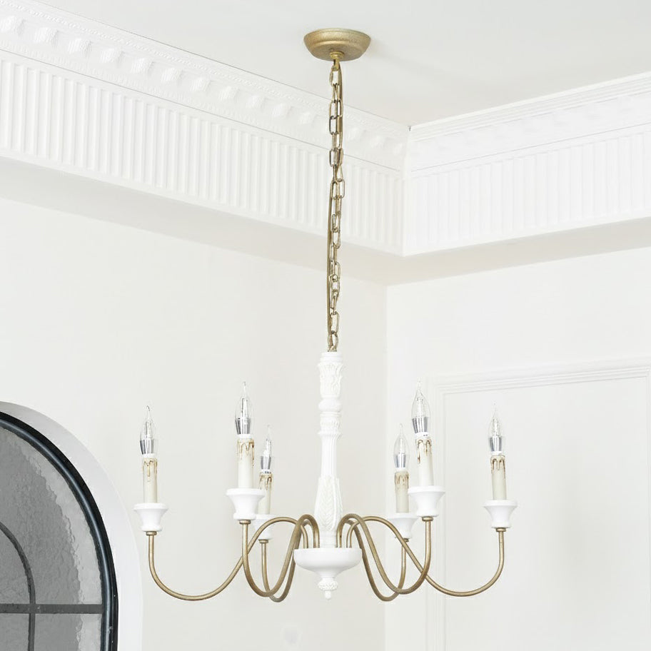 Dumio Wood Chandelier