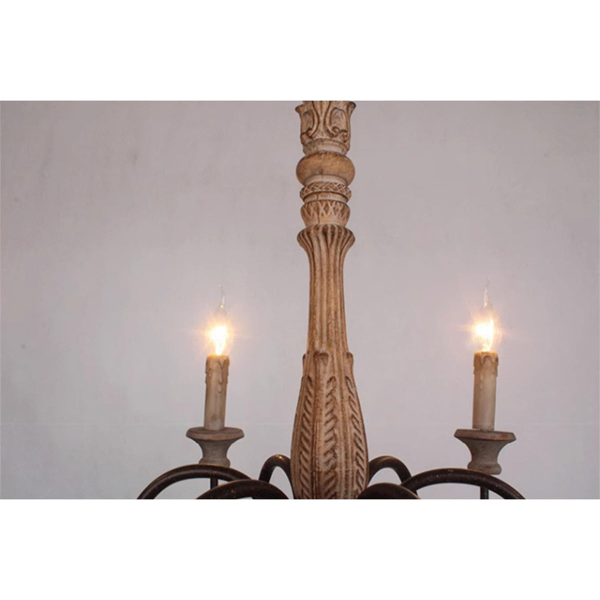 Dumio Wood Chandelier