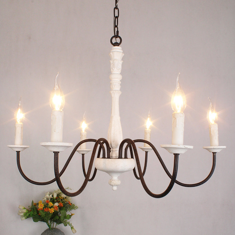 Dumio Wood Chandelier