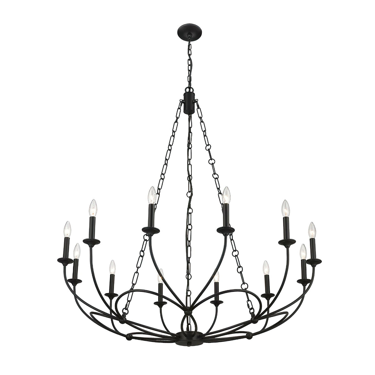 Ostruvyi Modern Minimalist Industrial Metal Chandelier