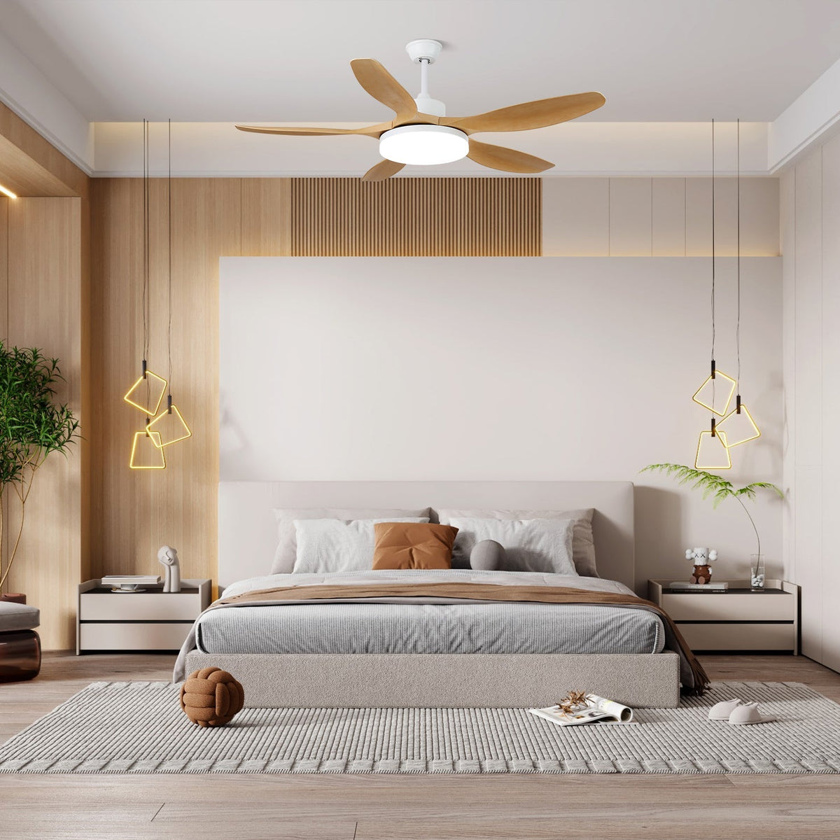 Vodox Keltis 48 52 Ceiling Fan Light
