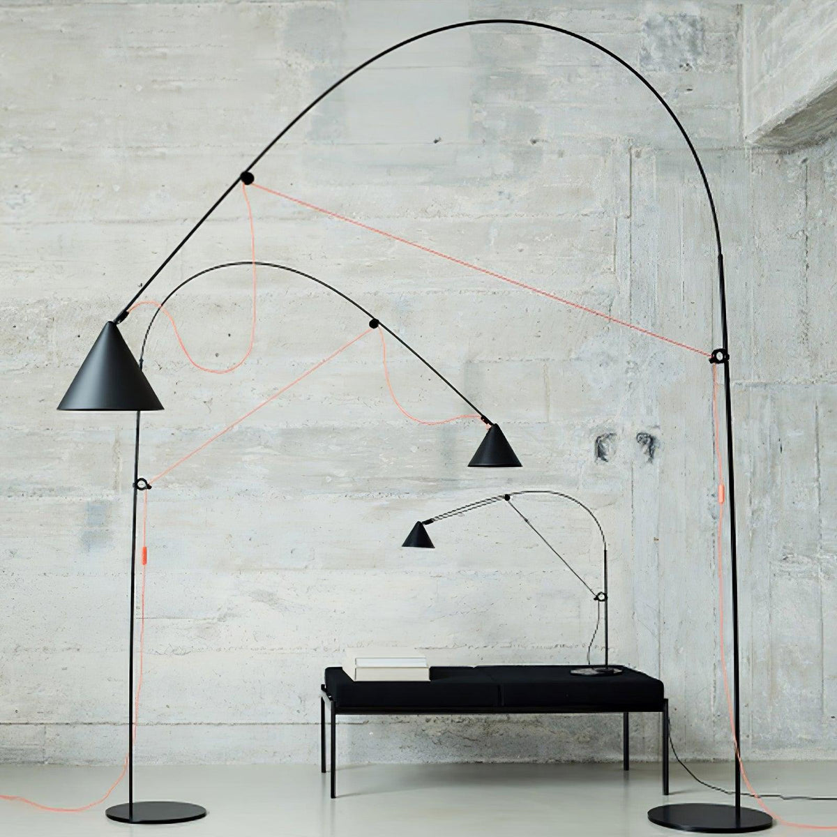 Aurzoril Industrial Floor Lamp
