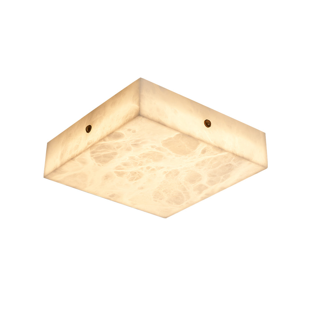 Rauduvys Modern Minimalist Alabaster Ceiling Light