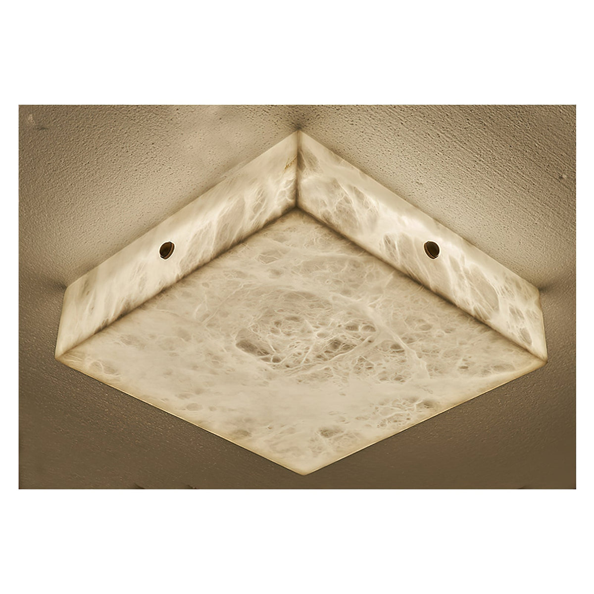 Rauduvys Modern Minimalist Alabaster Ceiling Light