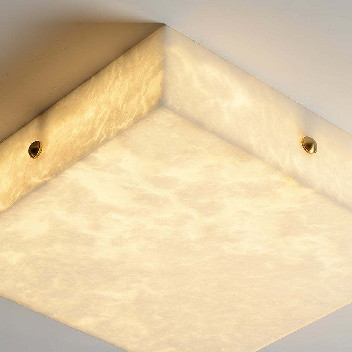 Rauduvys Modern Minimalist Alabaster Ceiling Light