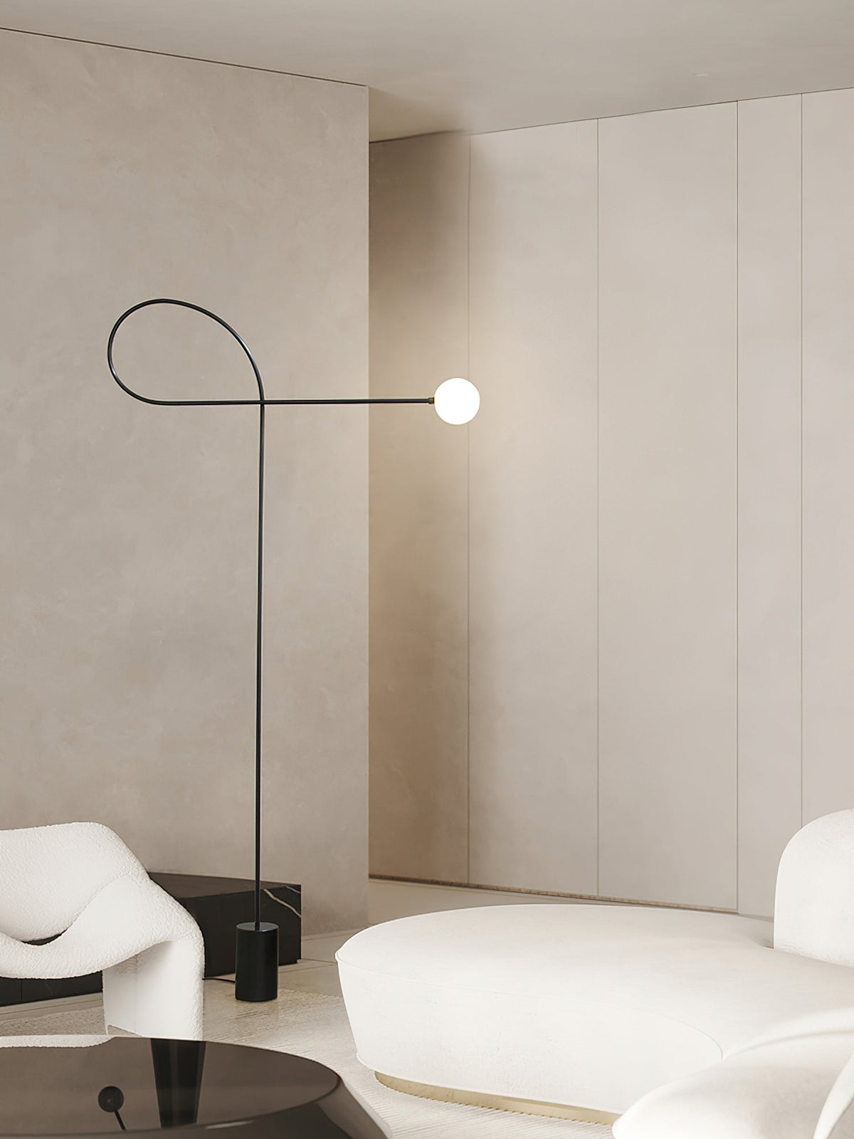 Zanoril Sculptural Floor Lamp