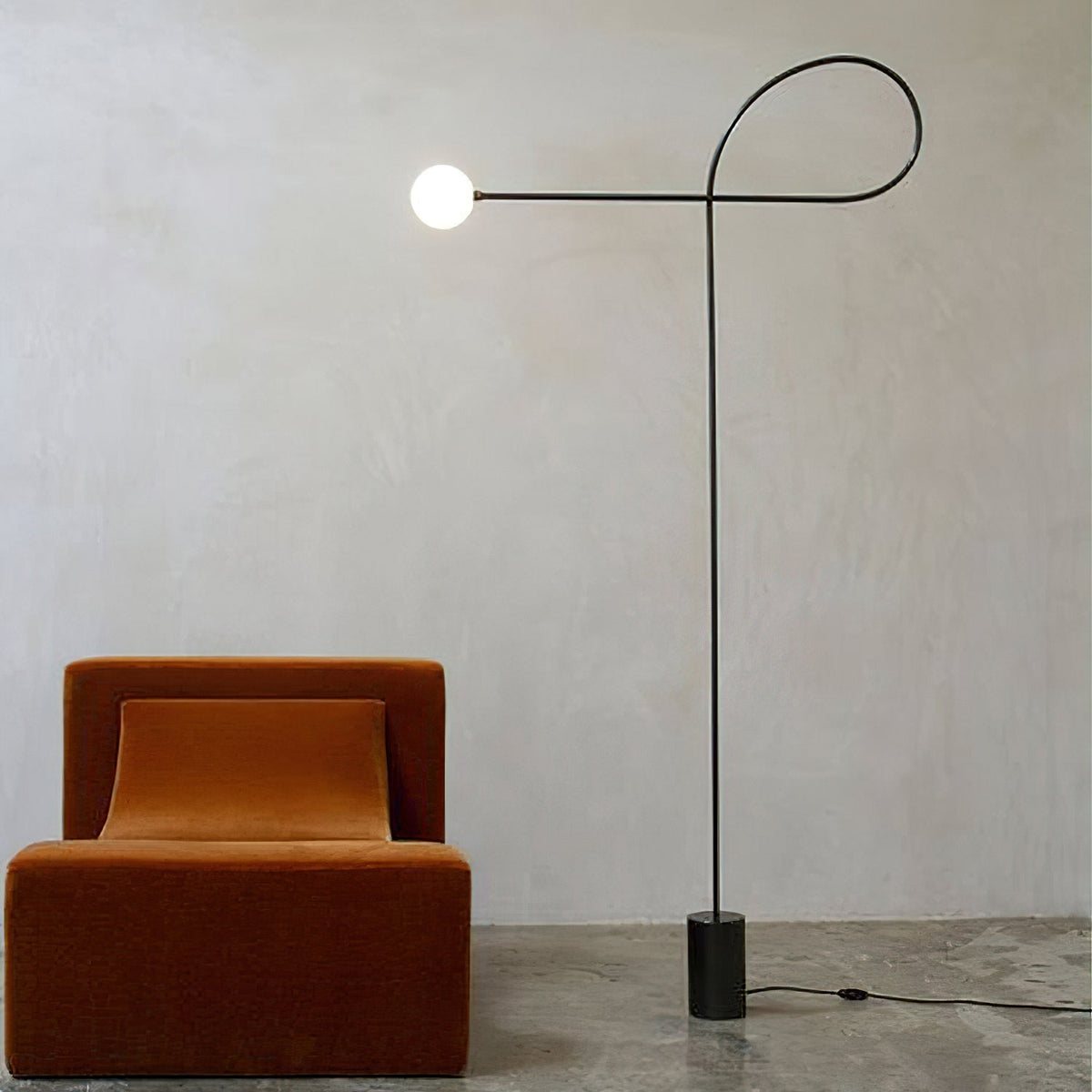 Zanoril Sculptural Floor Lamp