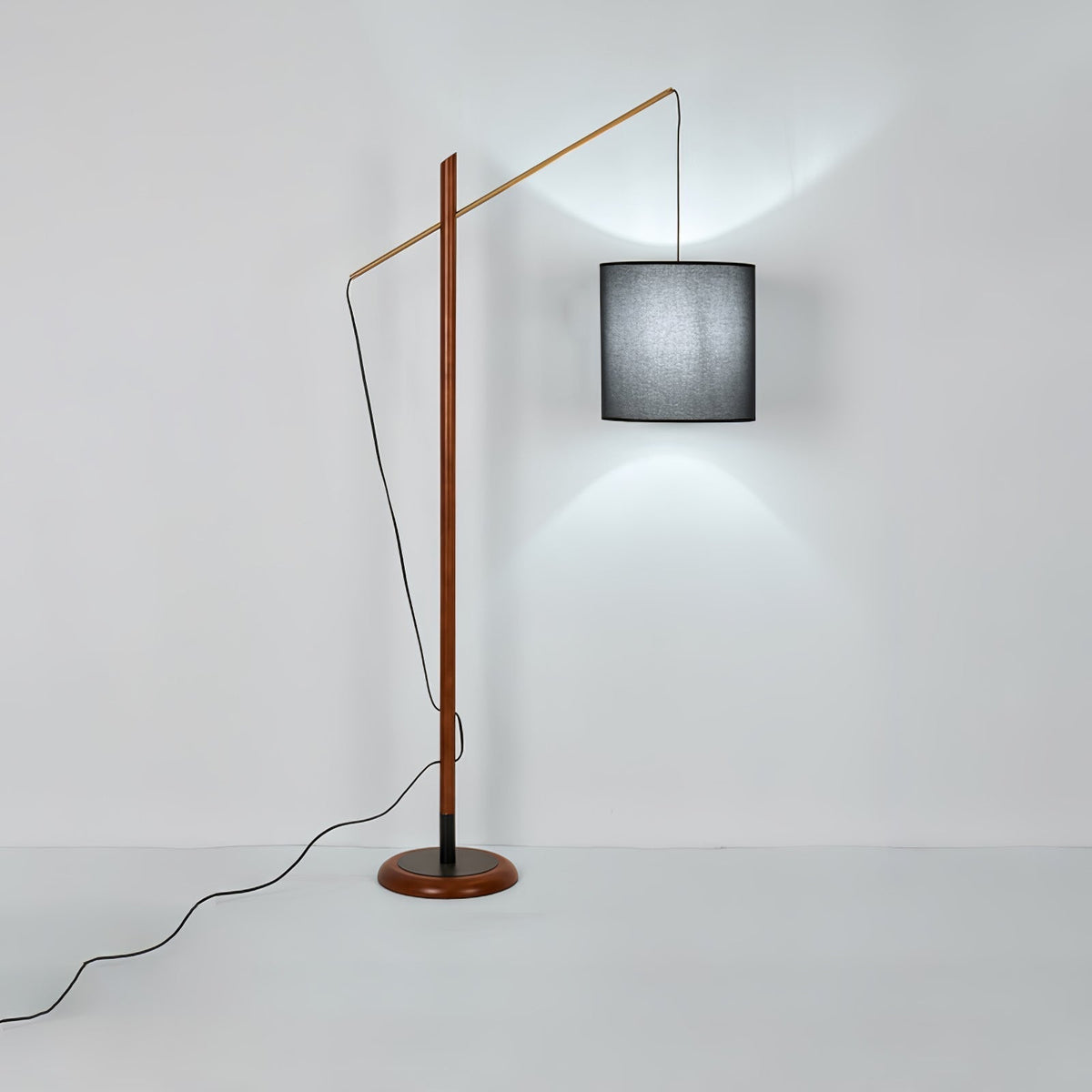 Nyvariol Minimalist Wood Floor Lamp