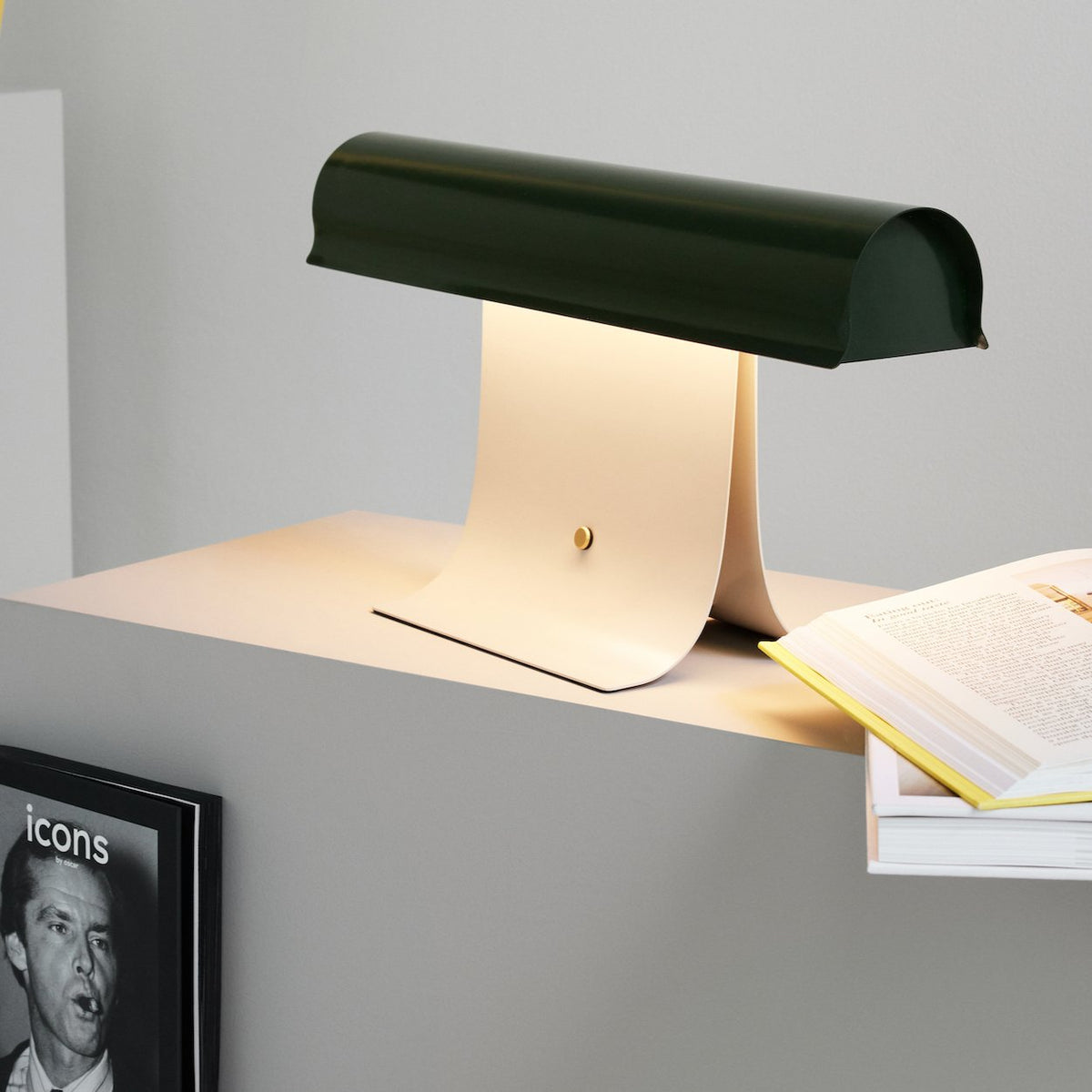 Liorven Steel Industrial Table Lamp