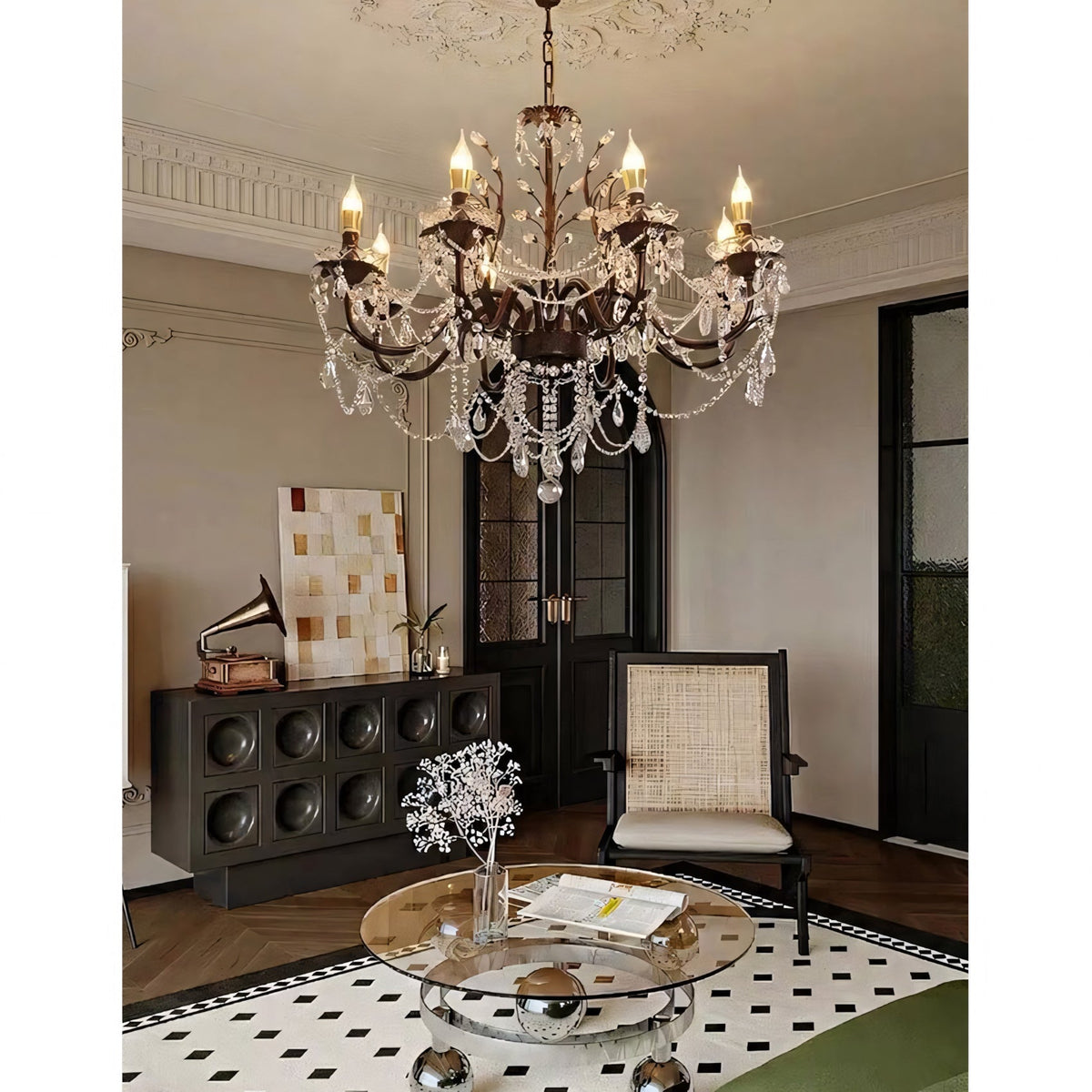 Cyrerian Crystal Chandelier