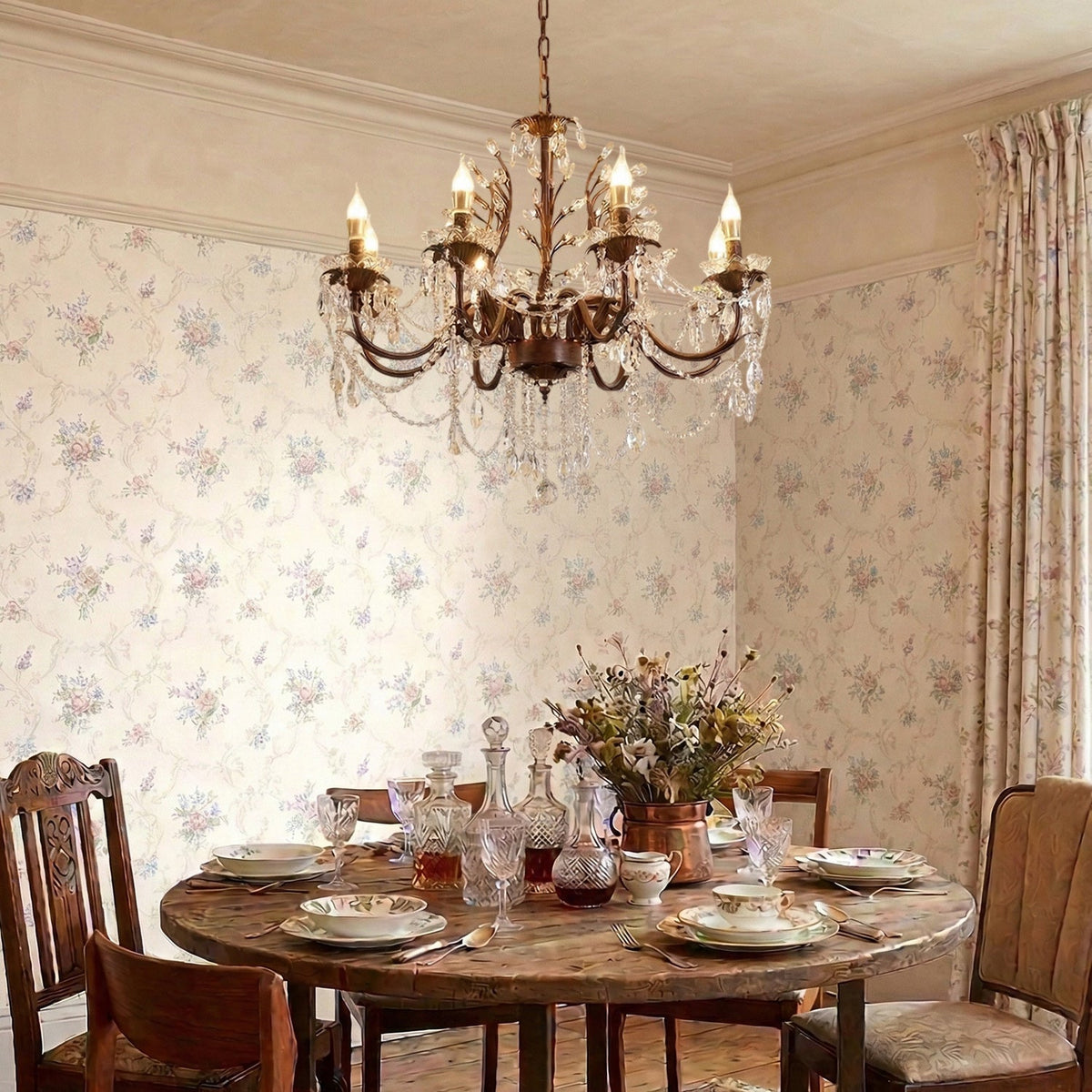 Cyrerian Crystal Chandelier