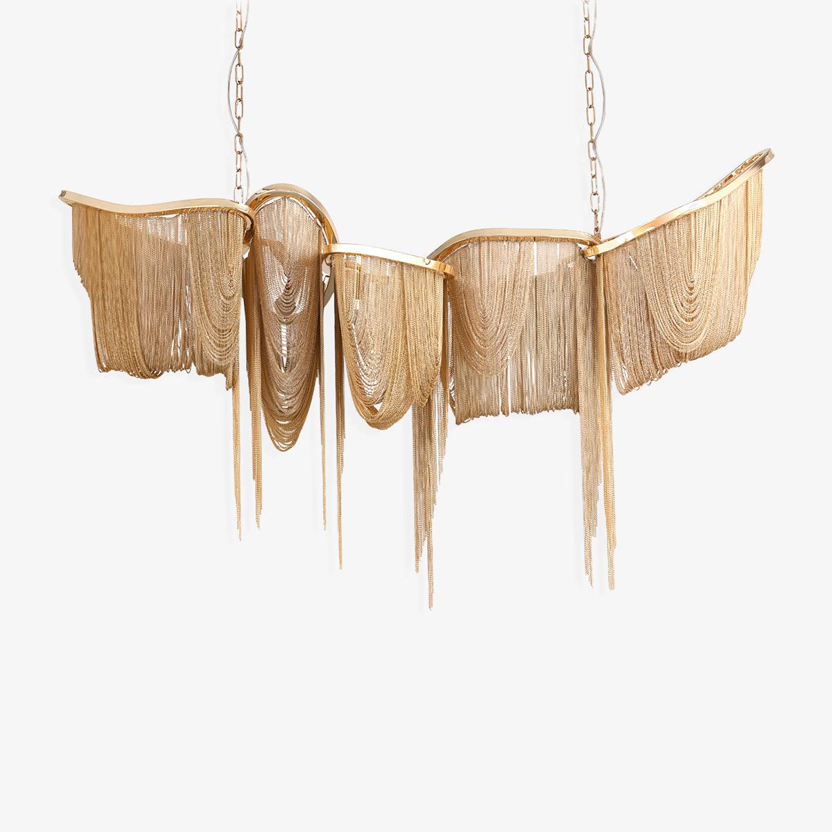 Soleraria Chandelier Tassel Gold