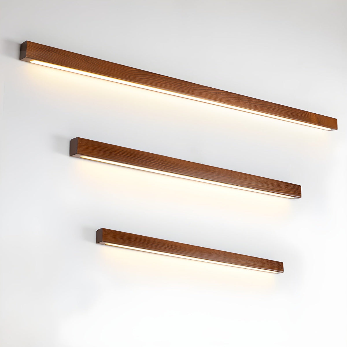 Fepia Linear Wood Indoor Wall Light