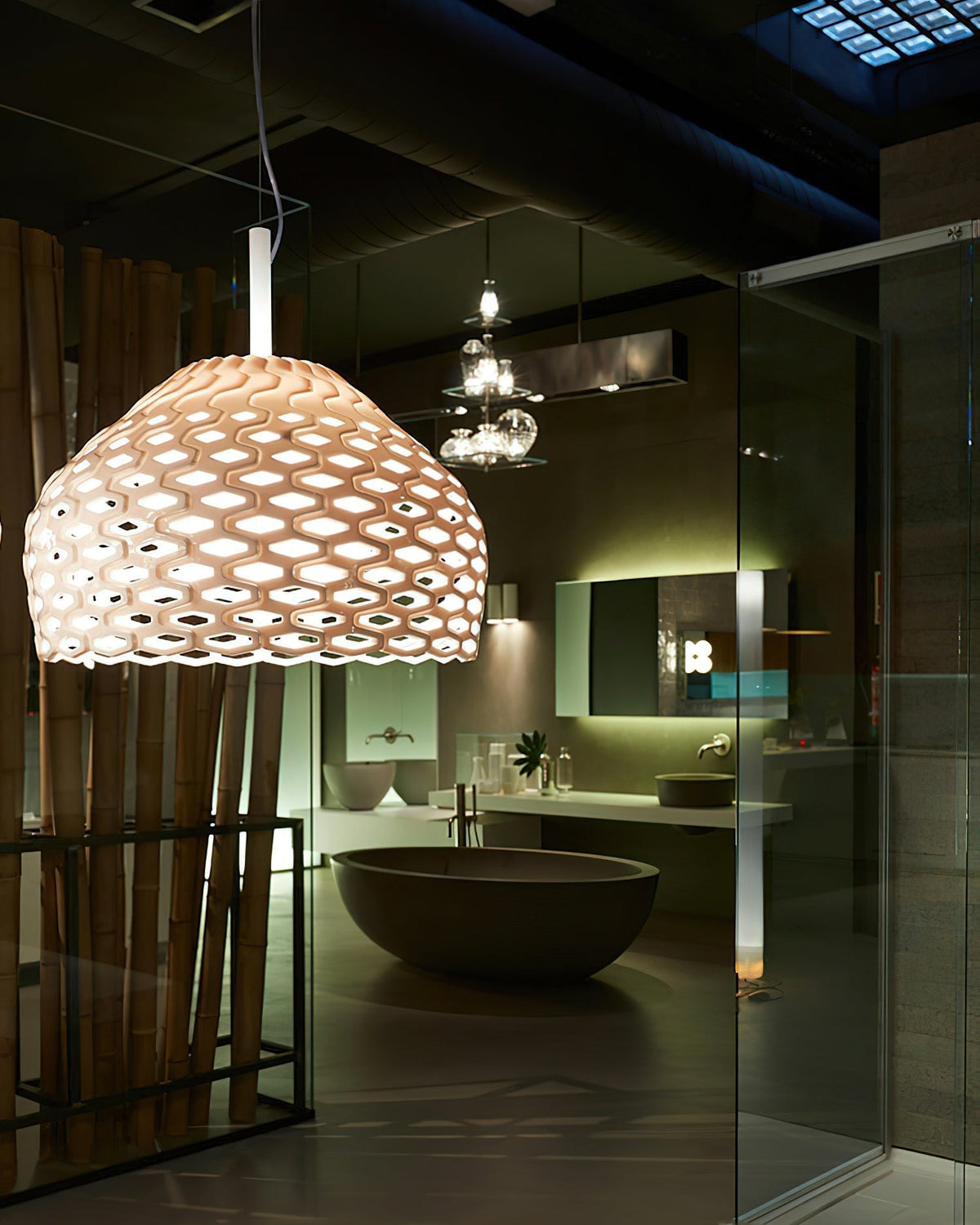 Ilsolion Individual Creativity Plastic Pendant Lamp