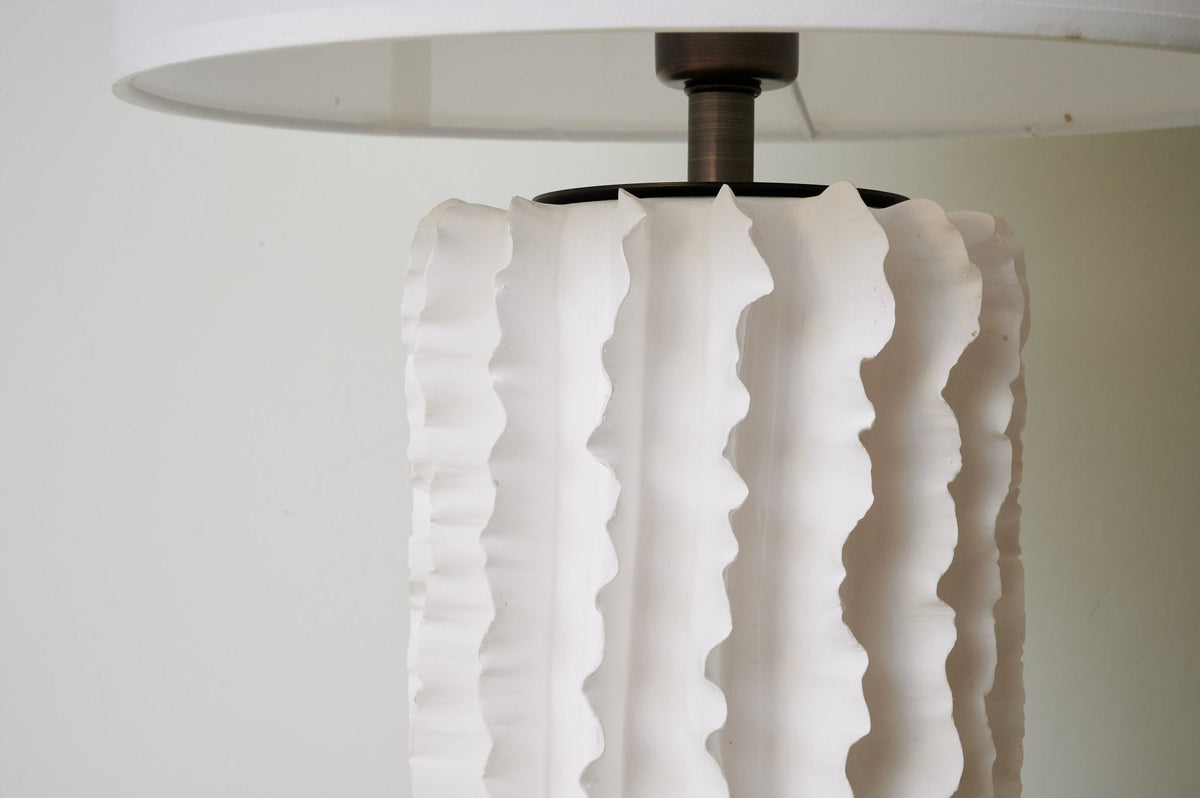 Evelyn Minimalist Ceramics Table Lamp