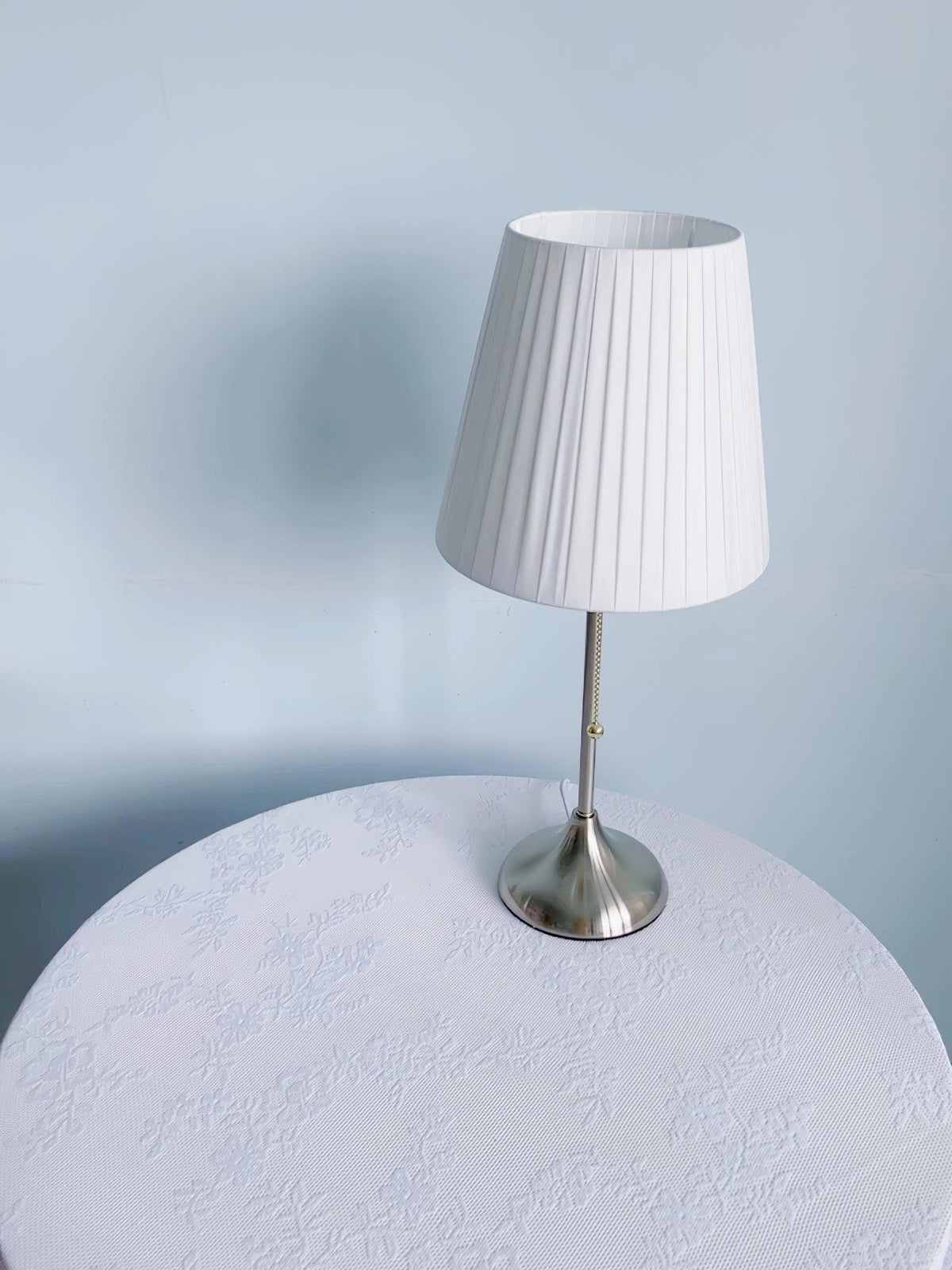 Simplicity Pleated Fabric Table Lamp