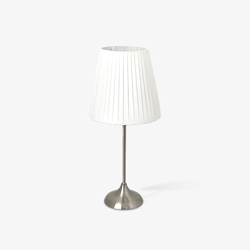 Simplicity Pleated Fabric Table Lamp
