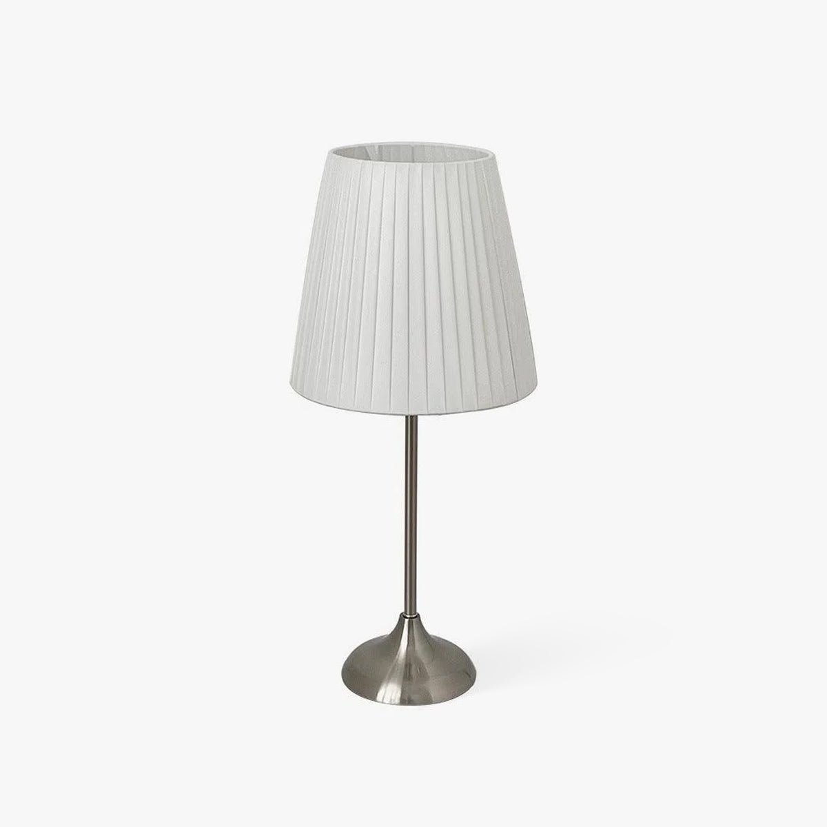 Simplicity Pleated Fabric Table Lamp