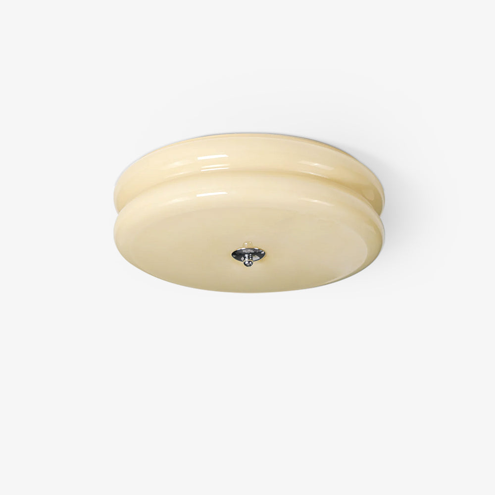 Hinik Glass Flush Mount Ceiling Light