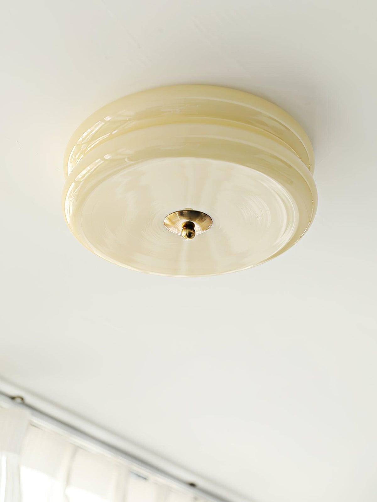 Eirinine Ceiling Light Art Deco Vintage Glass