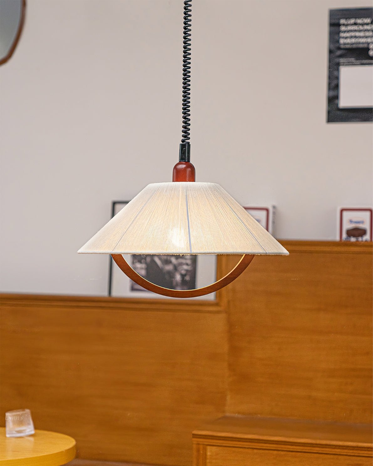 Syraeen Premium Nordic Art Wood Pendant Lamp