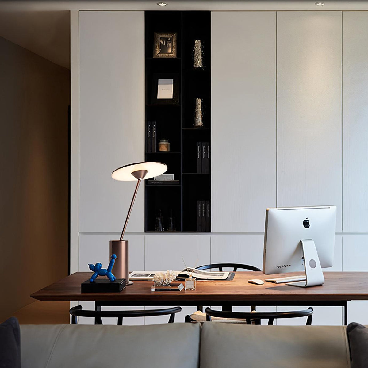Feralielle Steel Minimalist Table Lamp