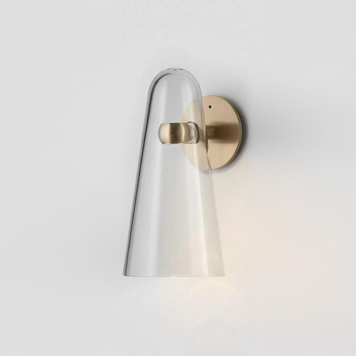 Velivira Conical Glass Wall Light