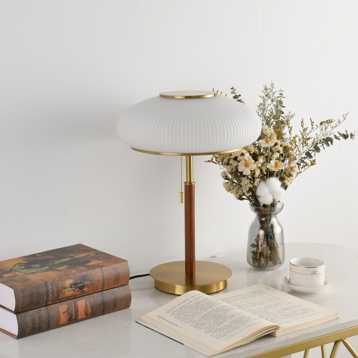 Dex Modern Glass Table Lamp