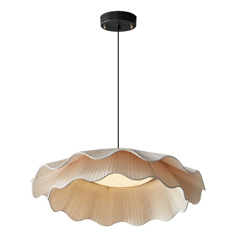Zaeva Fabric Wave Pendant Light