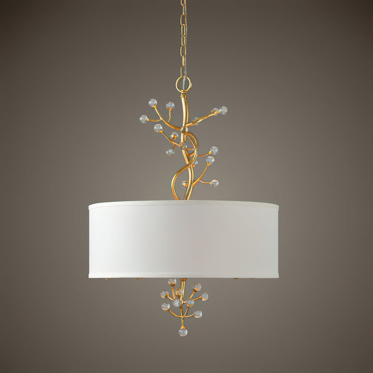 Asbury Individual Creativity Crystal Fabric Pendant Lamp