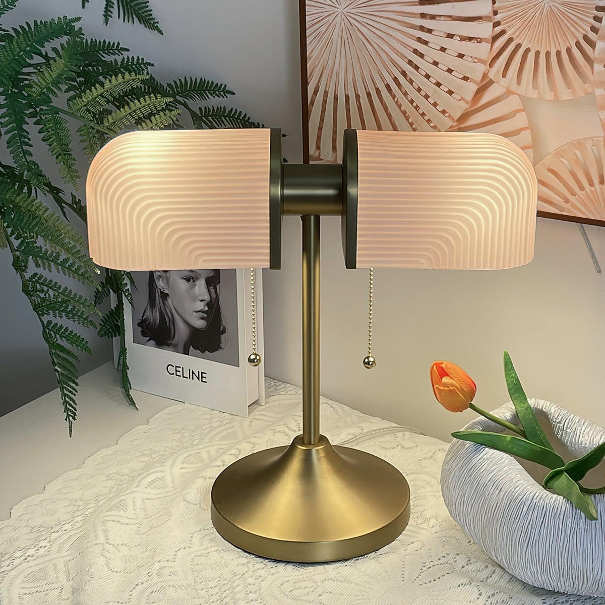 Gorven Industrial Table Lamp