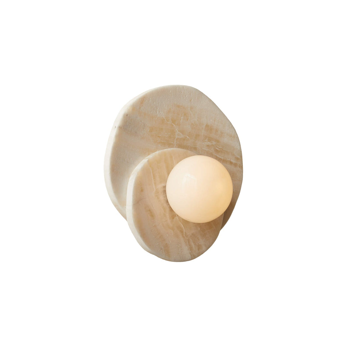 Astr Modern Minimalist Unique Stone Glass Wall Lamp