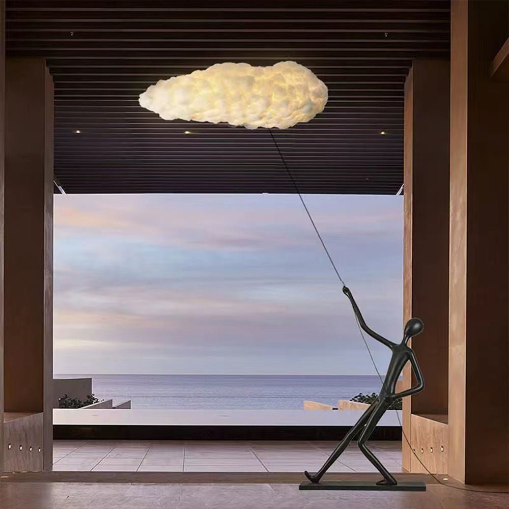 Cildes Cotton Sculpture Lamp