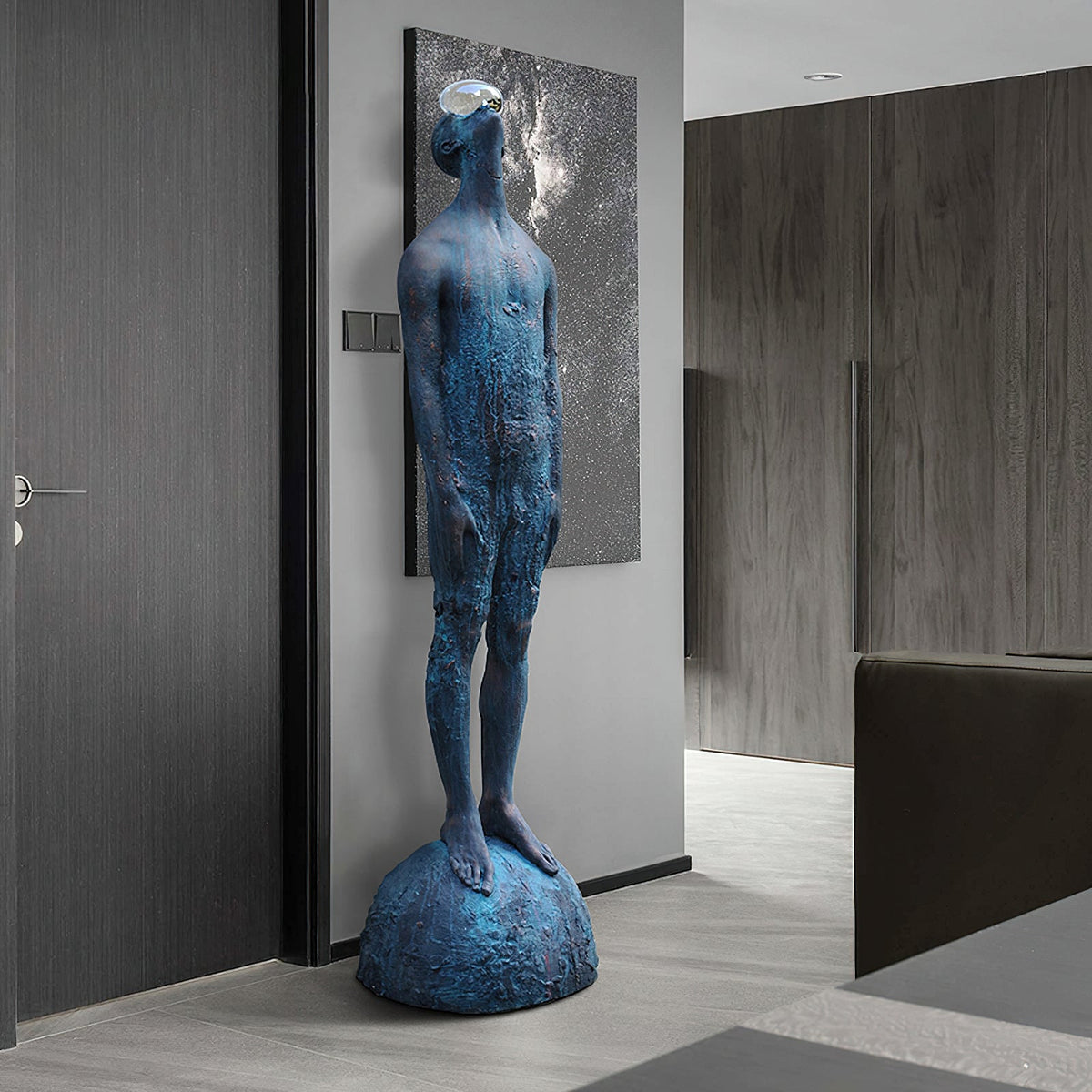 Tron Guardian Sculpture Floor Ornaments