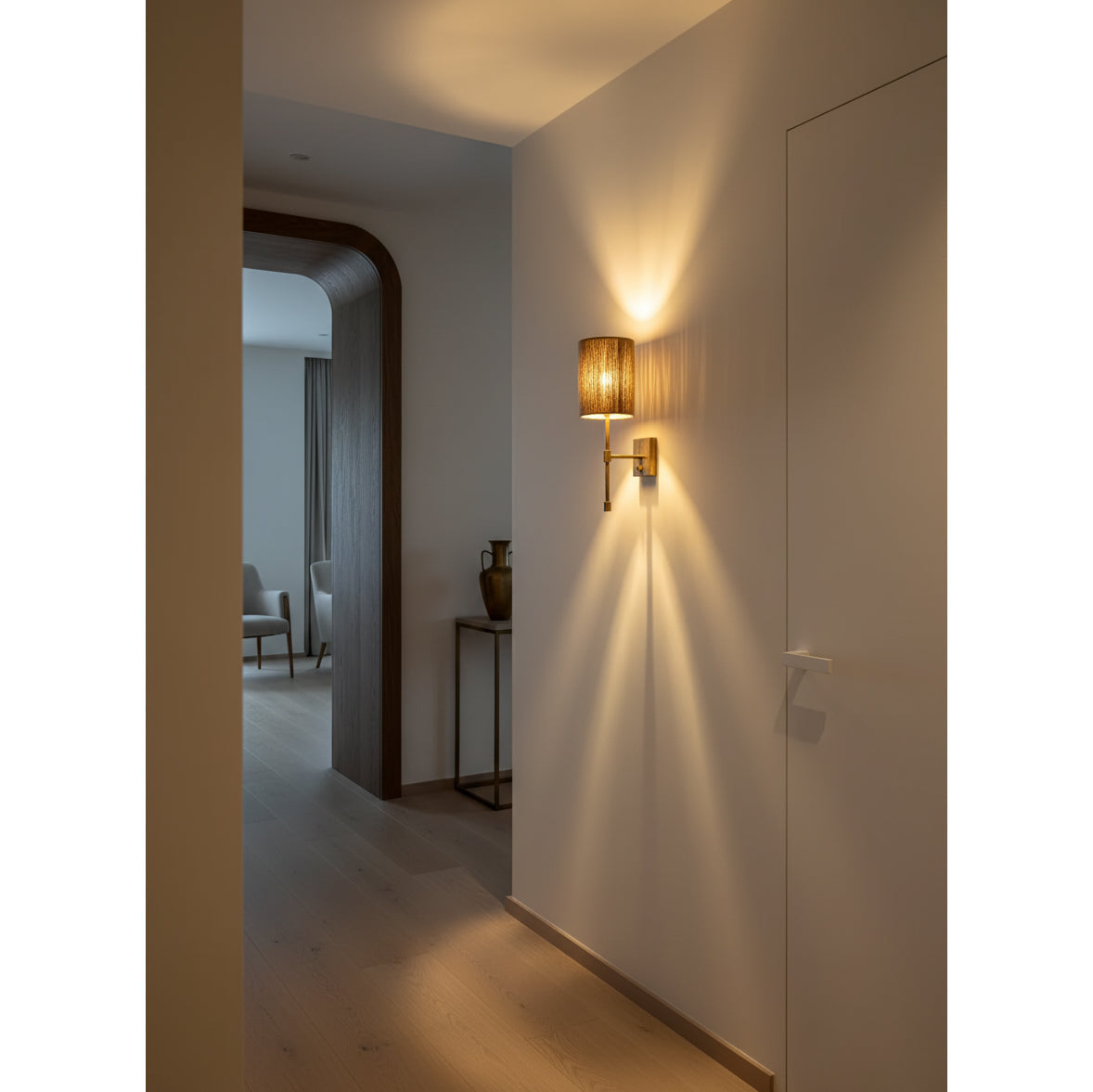 Ebnik Fabric Indoor Wall Light