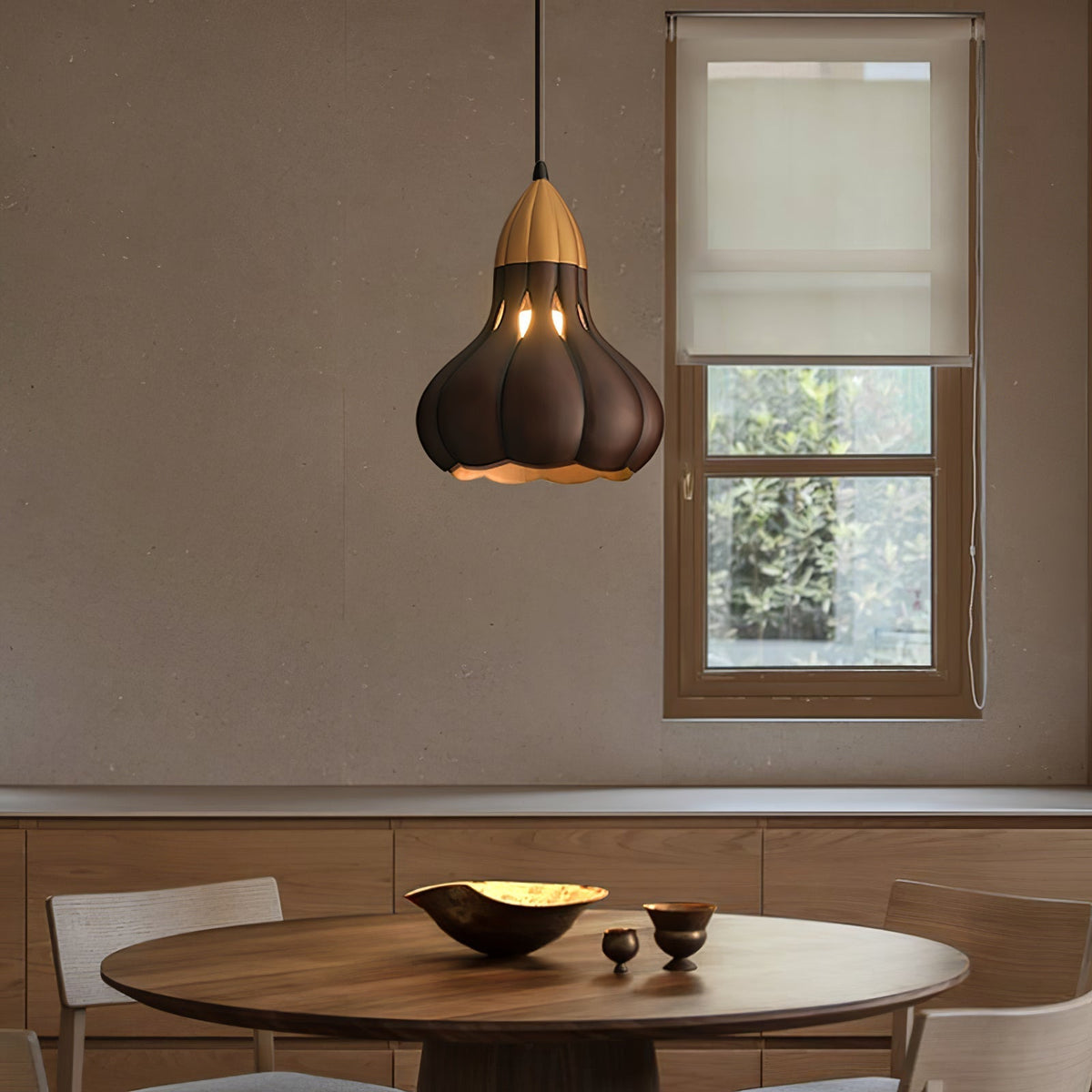 Arraeion Individual Creativity Wood Pendant Lamp