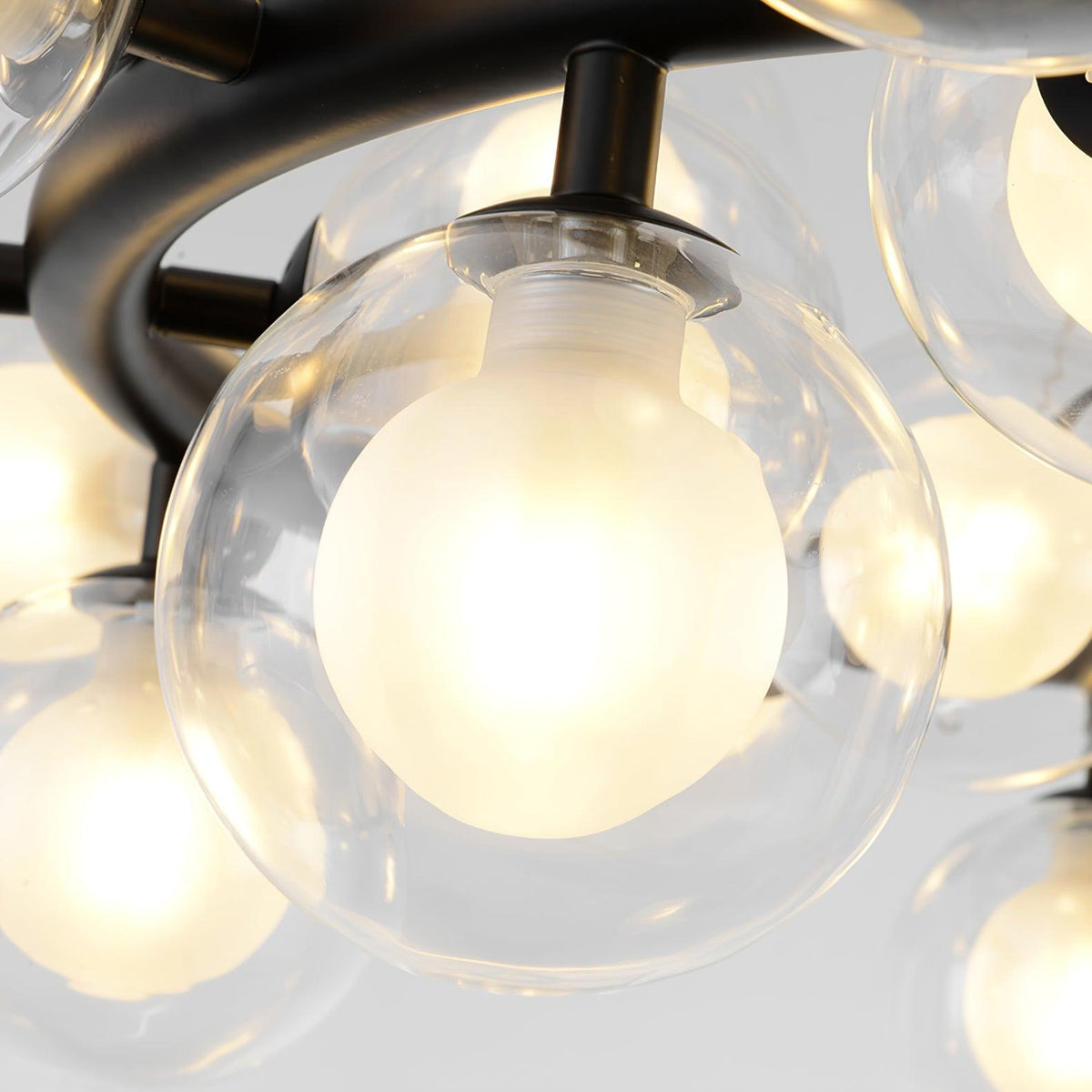 Eiranelle Chandelier Glass and Minimalist