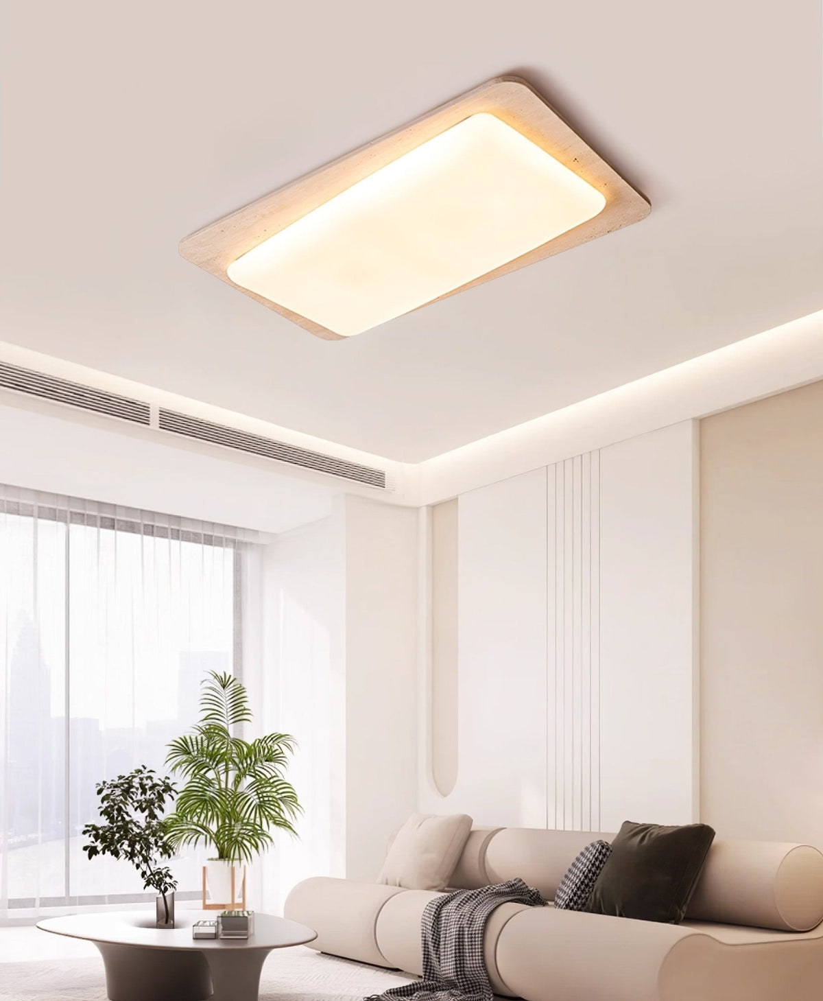 Seranina Travertine Ceiling Light