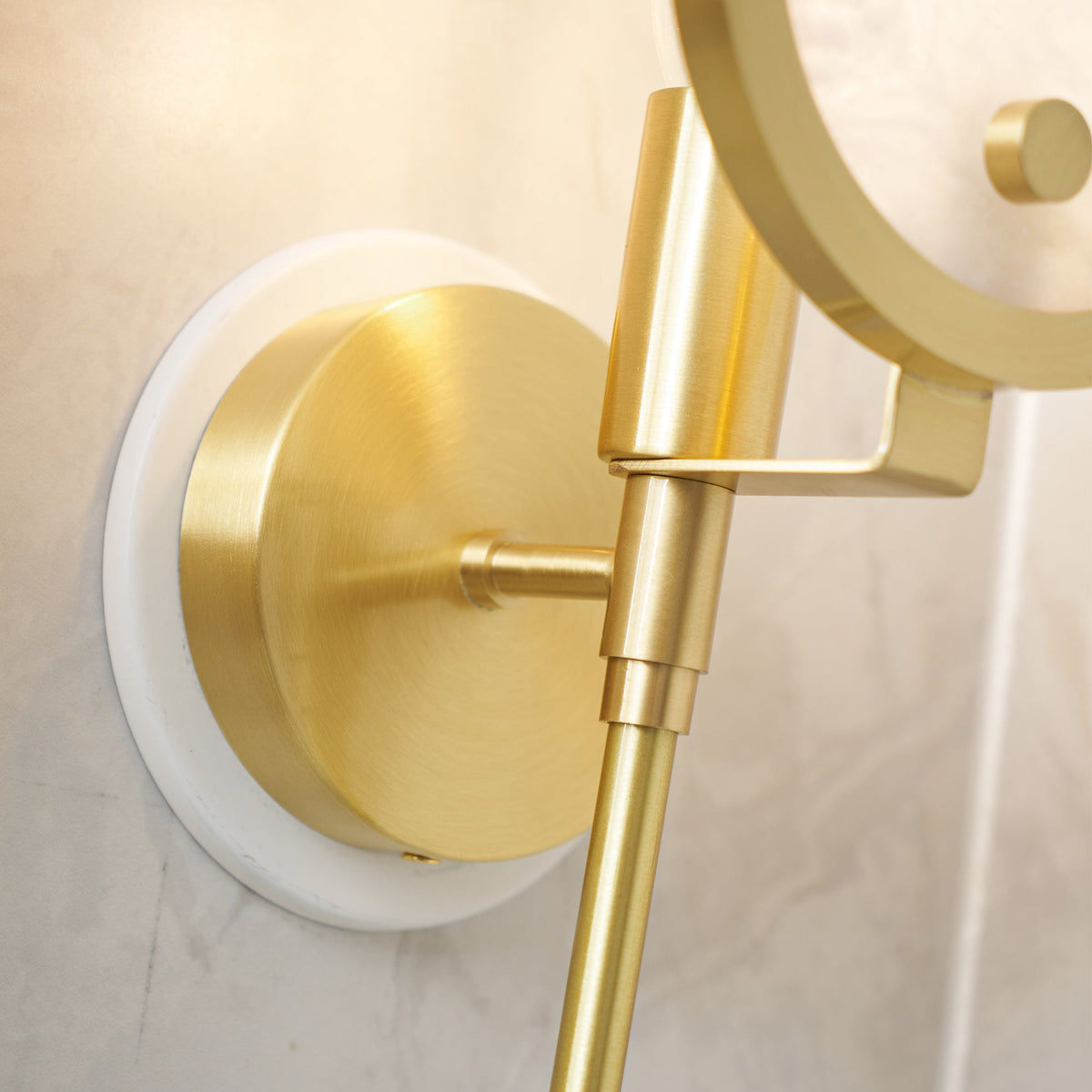 Keden Cradle Alabaster Globe Indoor Wall Light