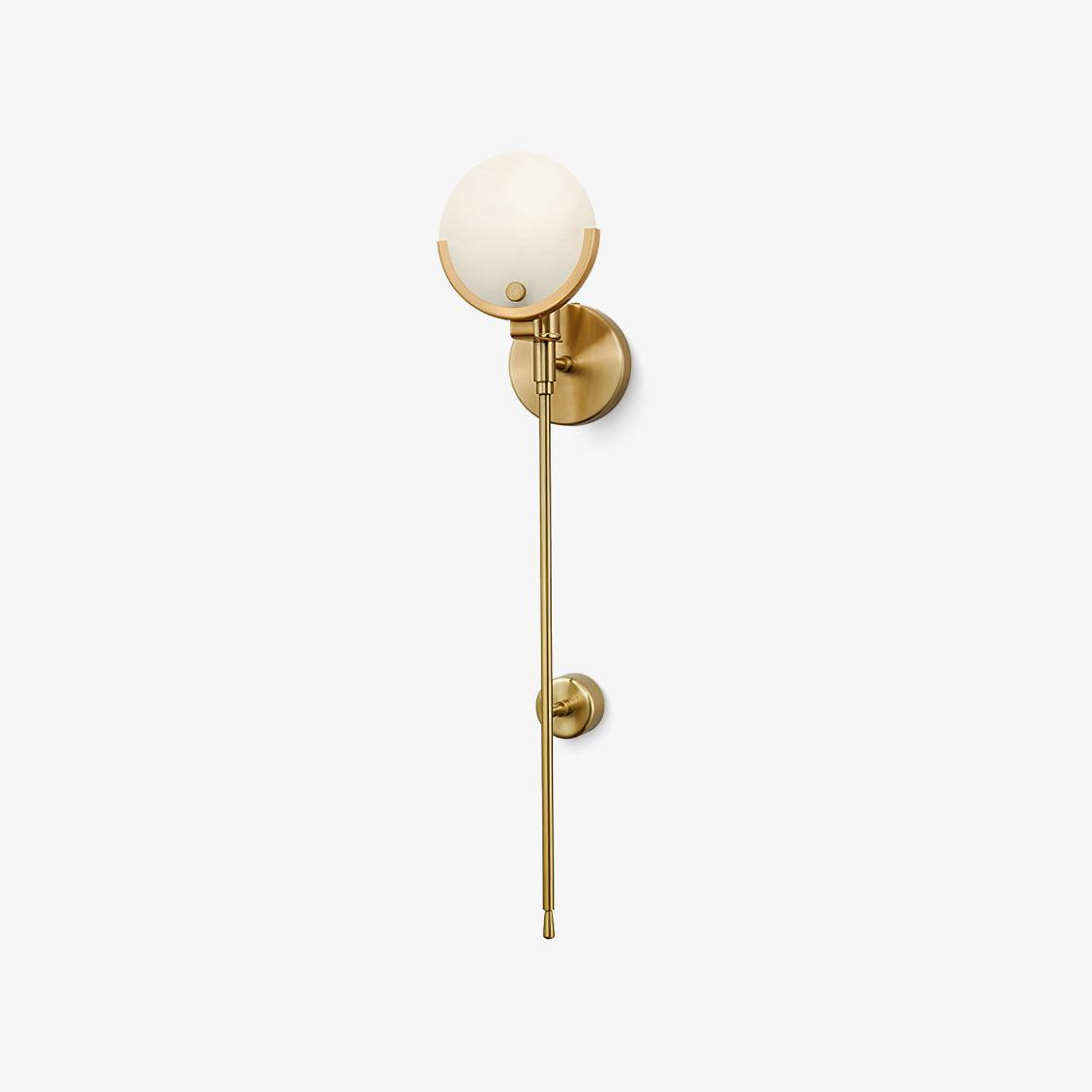 Aminex Sphere Alabaster Wall Light
