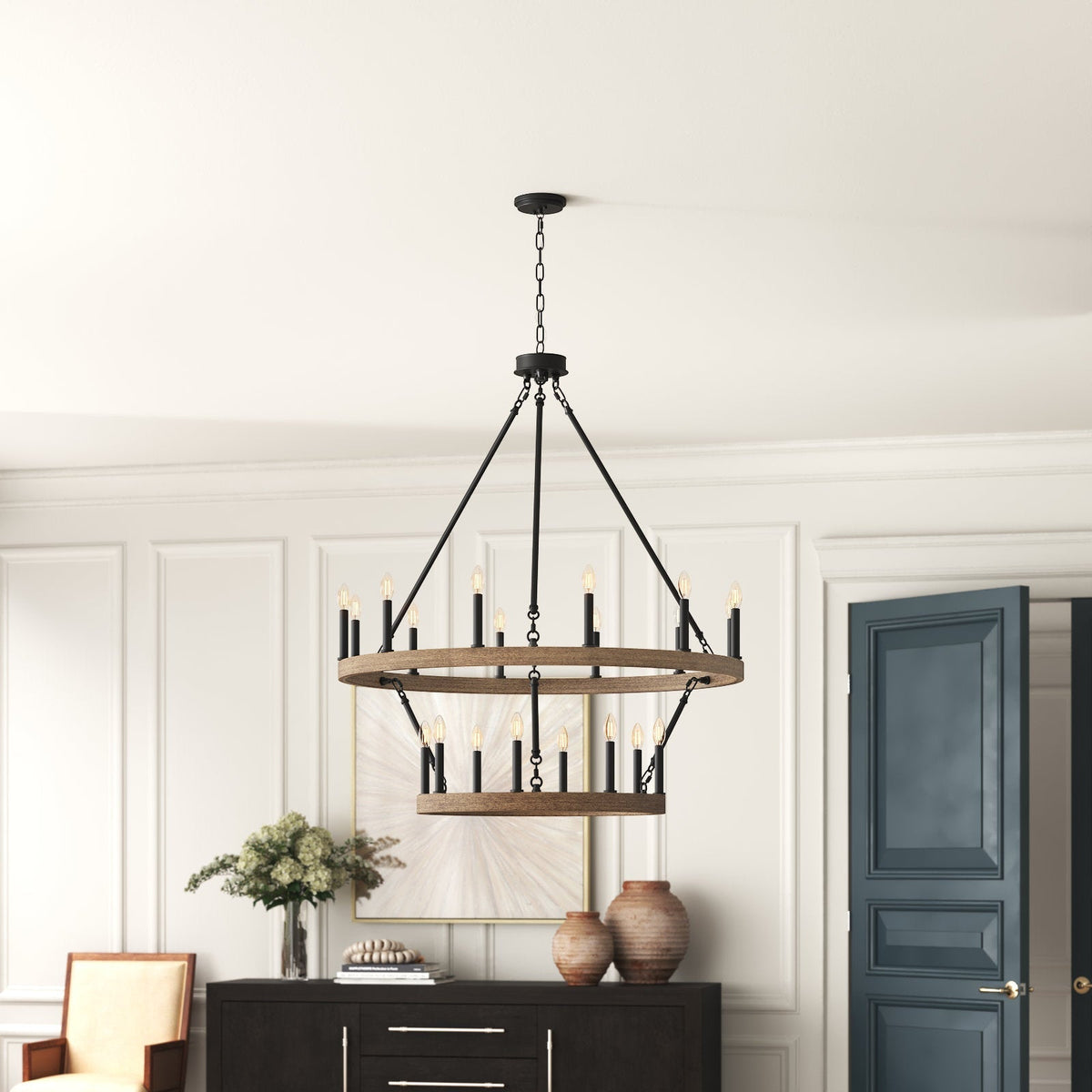 Mjolkuvyo Modern Minimalist Metal Chandelier