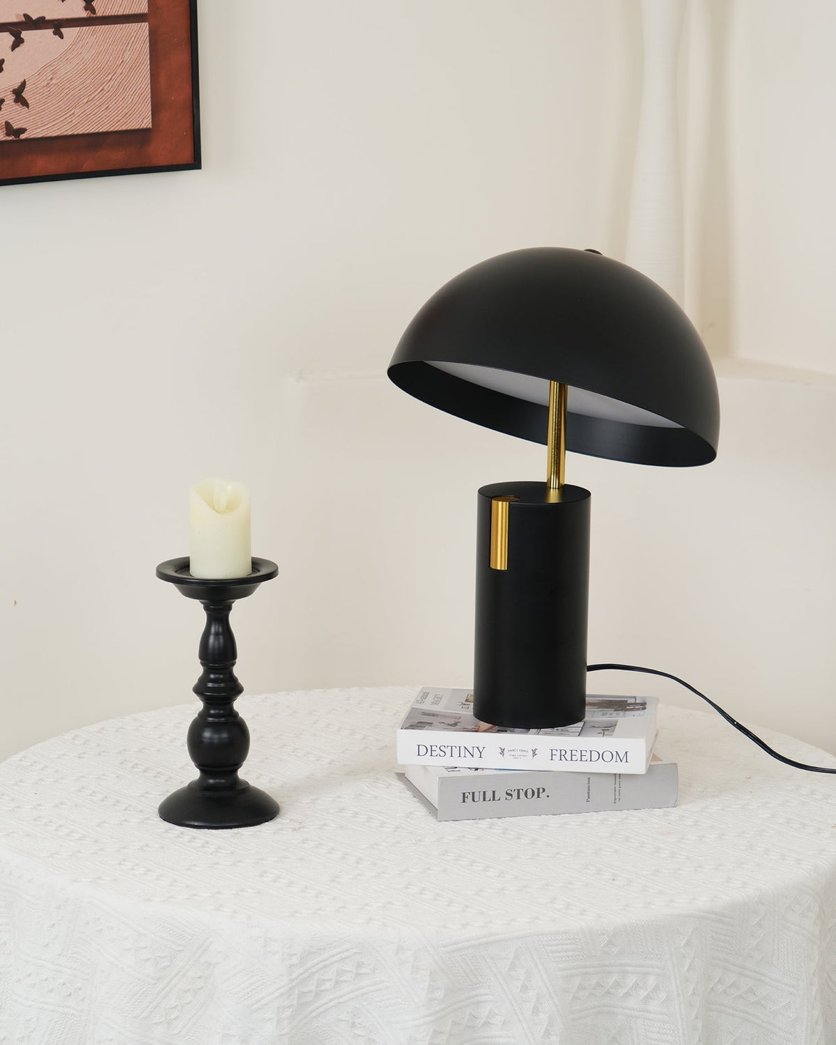 Veroca Steel Industrial Table Lamp