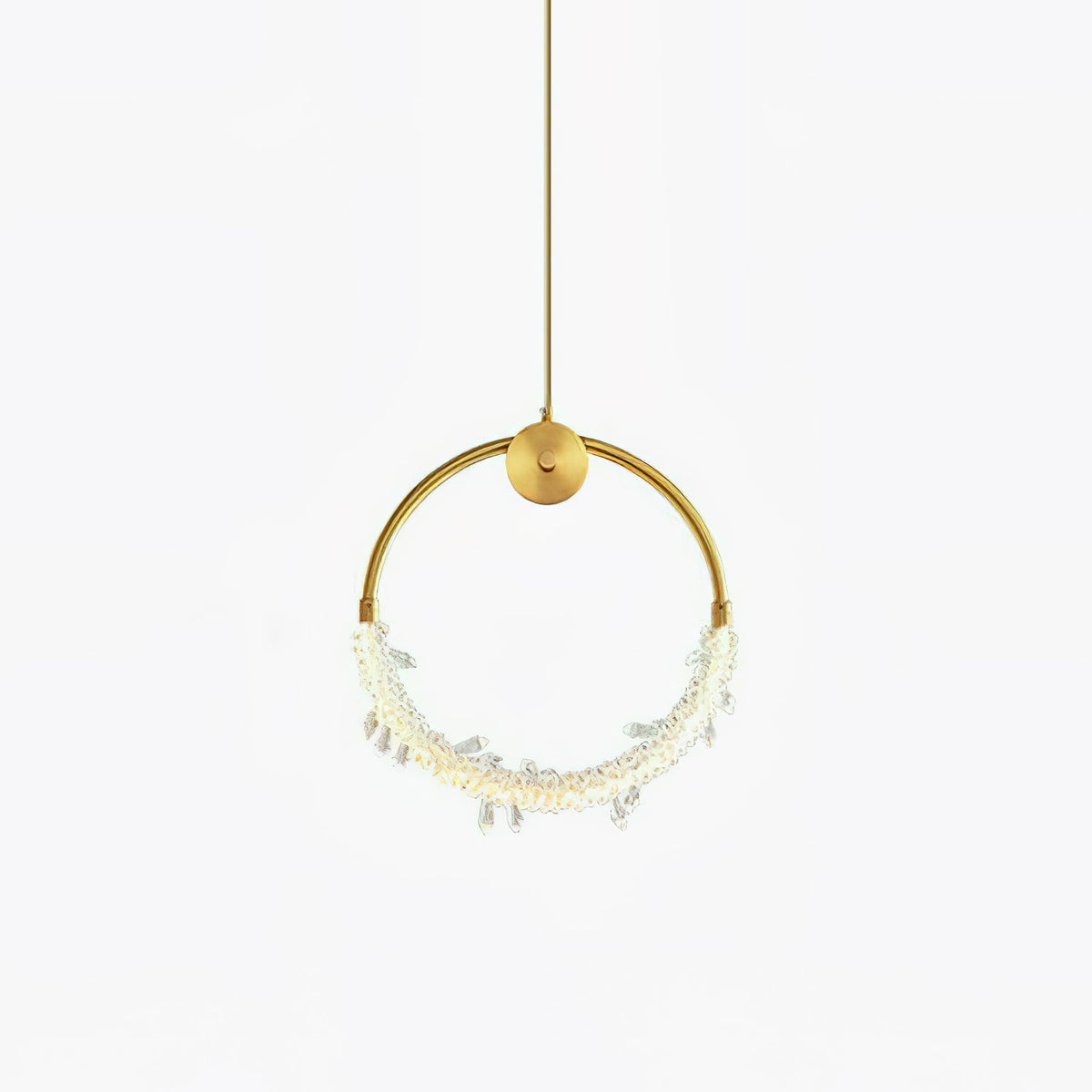 Lustre Elegant Crystal Pendant Light