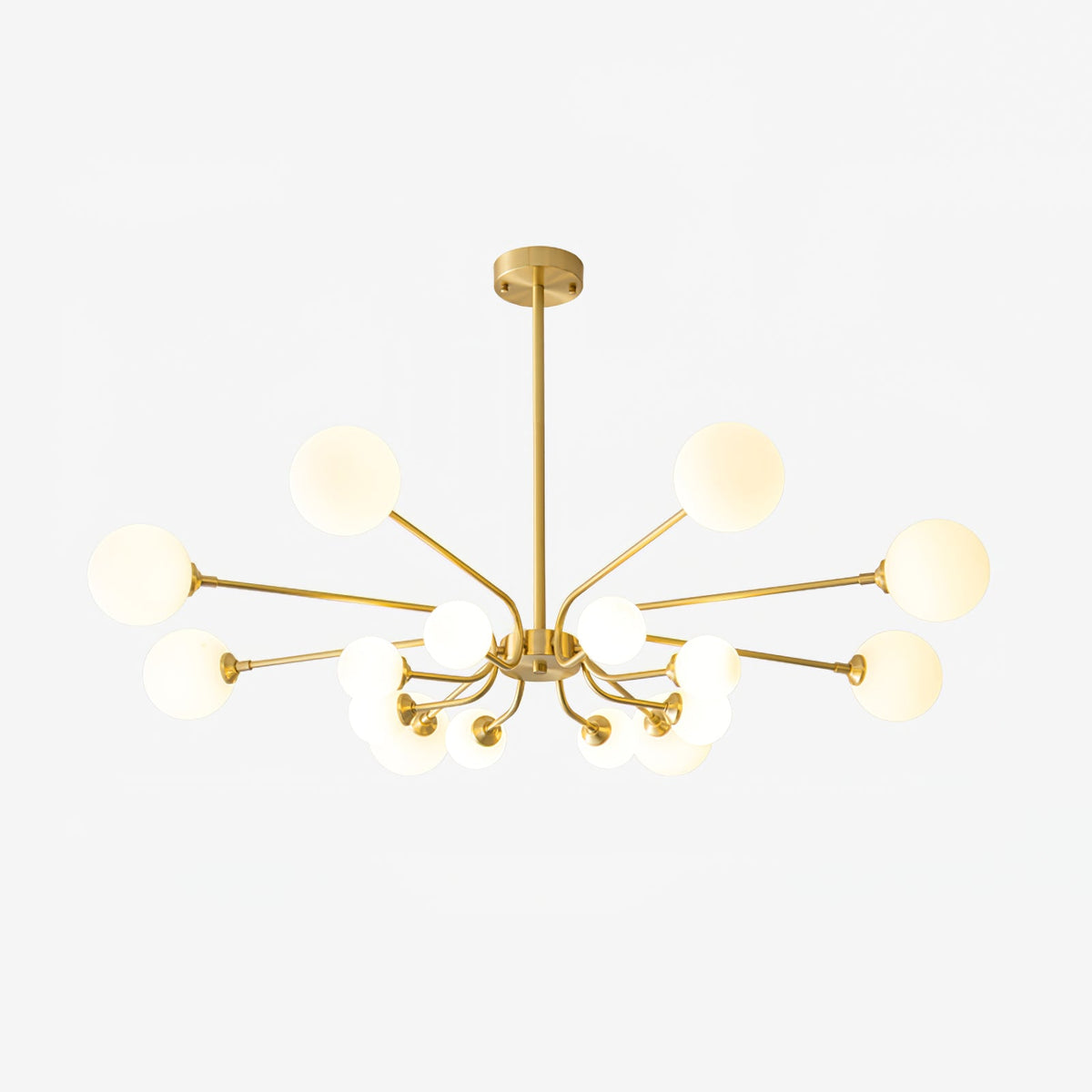 Wace Chandelier Globe Arm Modern