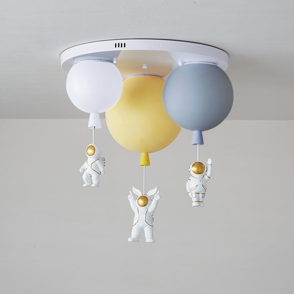 Gorvin Frosted Balloon Combination Ceiling Lamp