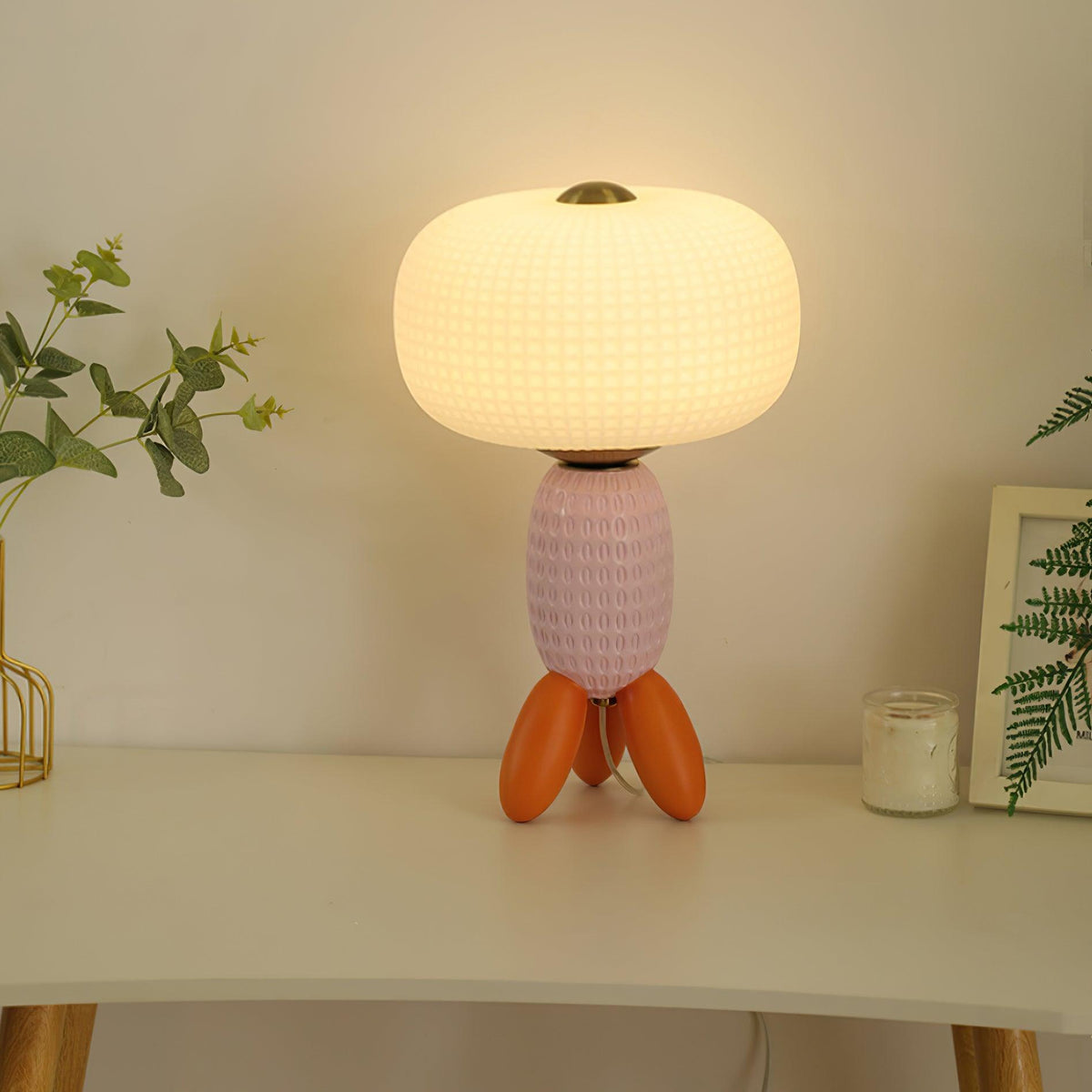 Eirarielle Modern Glass Table Lamp